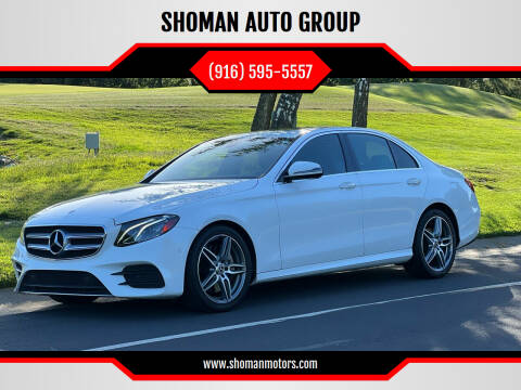 2017 Mercedes-Benz E-Class for sale at SHOMAN AUTO GROUP in Davis CA