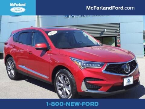 2020 Acura RDX for sale at MC FARLAND FORD in Exeter NH