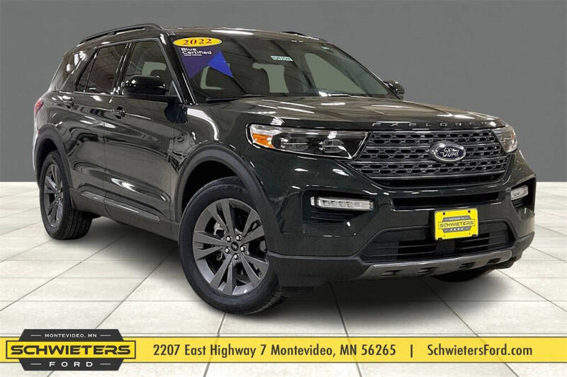 2022 Ford Explorer for sale at Schwieters Ford of Montevideo in Montevideo MN