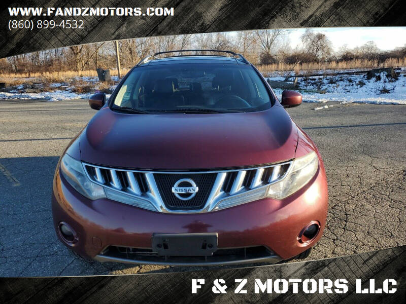 2010 Nissan Murano for sale at F & Z MOTORS LLC in Waterbury CT