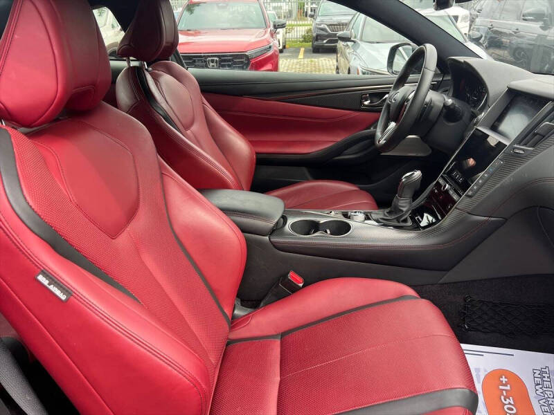 2021 Infiniti Q60 Red Sport 400