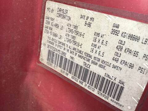 1997 Dodge Ram 2500 ST