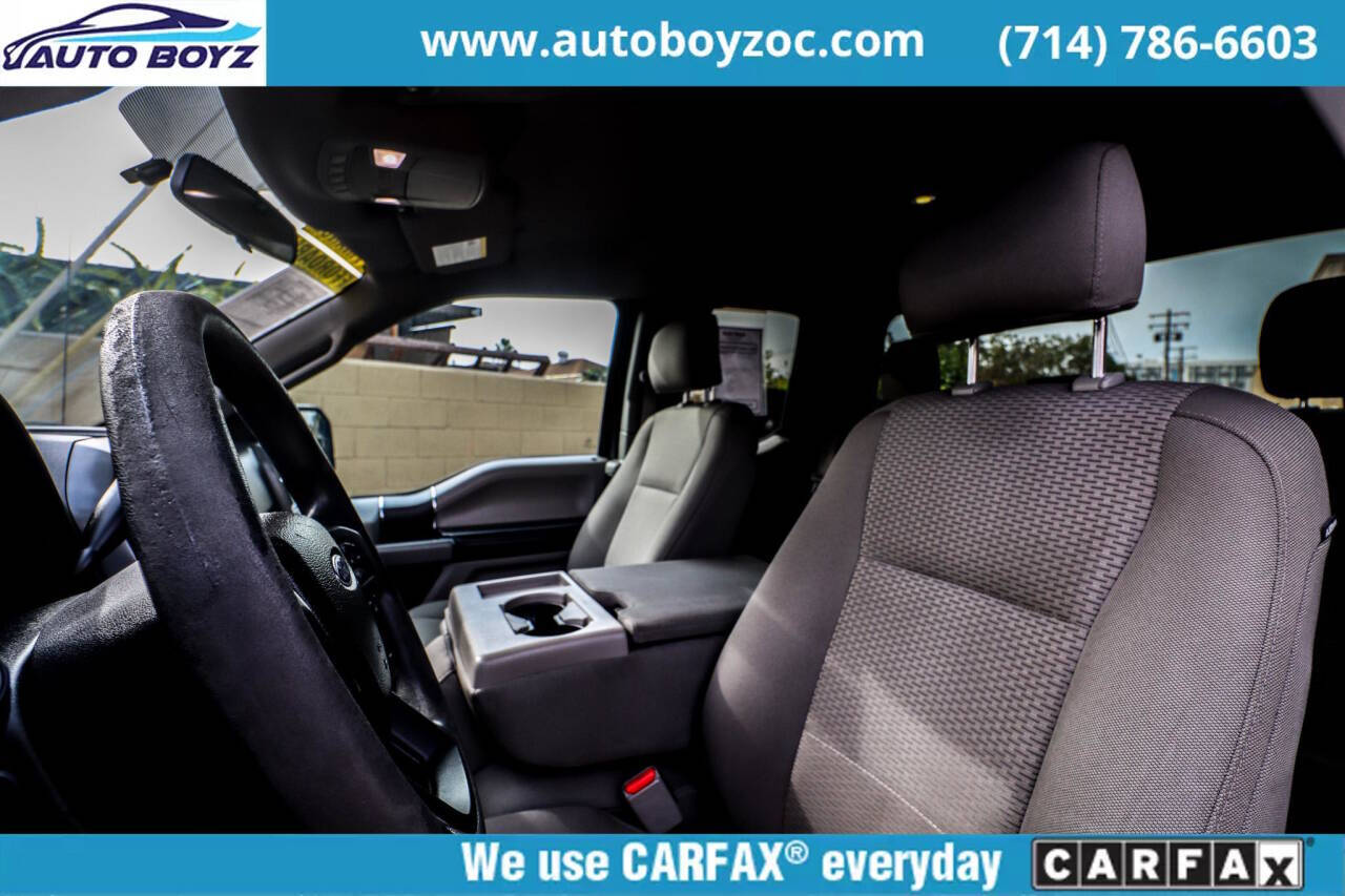 2015 Ford F-150 for sale at Auto Boyz in Garden Grove, CA