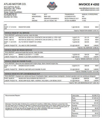 2017 BMW 4 Series 430i