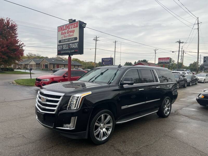 2015 Cadillac Escalade ESV for sale at Unlimited Auto Group in West Chester OH