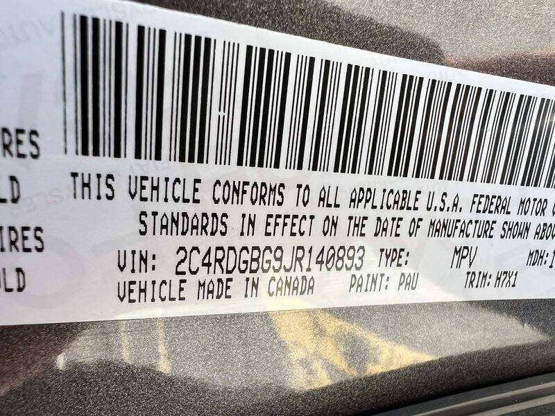 2018 Dodge Grand Caravan SE