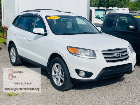 2012 Hyundai Santa Fe for sale at Transportation Center Of Western New York in North Tonawanda NY