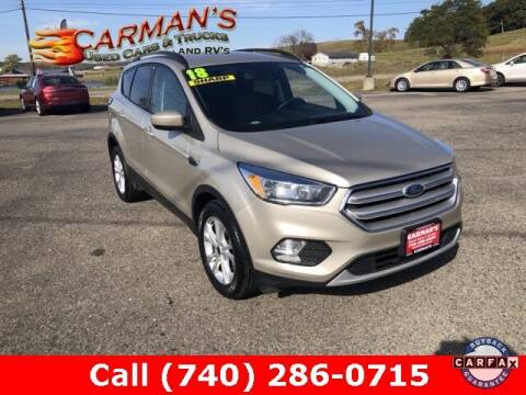 2018 Ford Escape for sale at Carmans Used Cars & Trucks in Jackson OH