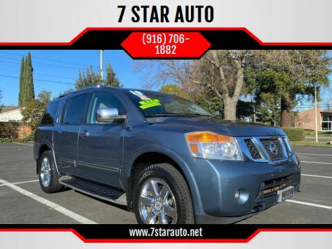 2010 Nissan Armada for sale at 7 STAR AUTO in Sacramento CA