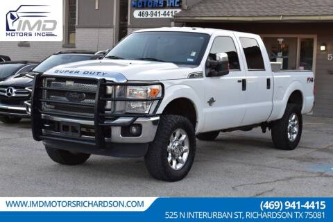 2015 Ford F-250 Super Duty for sale at IMD Motors in Richardson TX