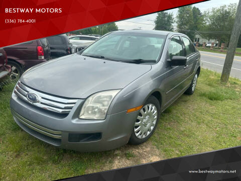 2007 Ford Fusion for sale at BESTWAY MOTORS in Winston Salem NC