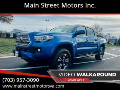 2017 Toyota Tacoma for sale at Main Street Motors Inc. in Chantilly VA