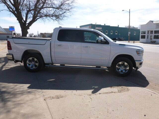 Used 2021 RAM Ram 1500 Pickup Laramie with VIN 1C6RRFJG1MN672872 for sale in Cambridge, NE