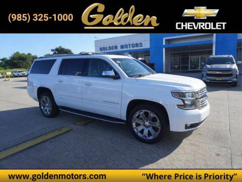 2019 Chevrolet Suburban for sale at GOLDEN MOTORS in Cut Off LA