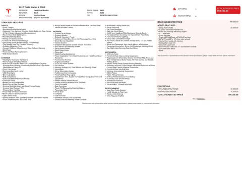 2017 Tesla Model X 100D