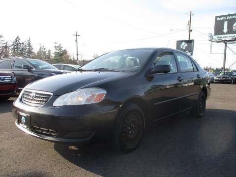 2008 Toyota Corolla for sale at ALPINE MOTORS in Milwaukie OR