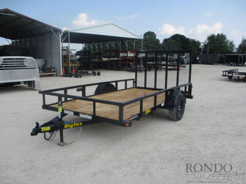 2022 Big Tex Single Axle Utility 35SA-12BK4