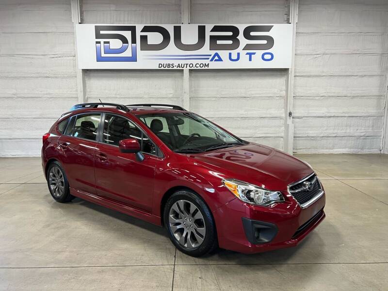 2014 Subaru Impreza for sale at DUBS AUTO LLC in Clearfield UT