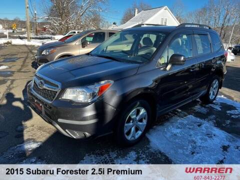 2015 Subaru Forester for sale at Warren Auto Sales in Oxford NY