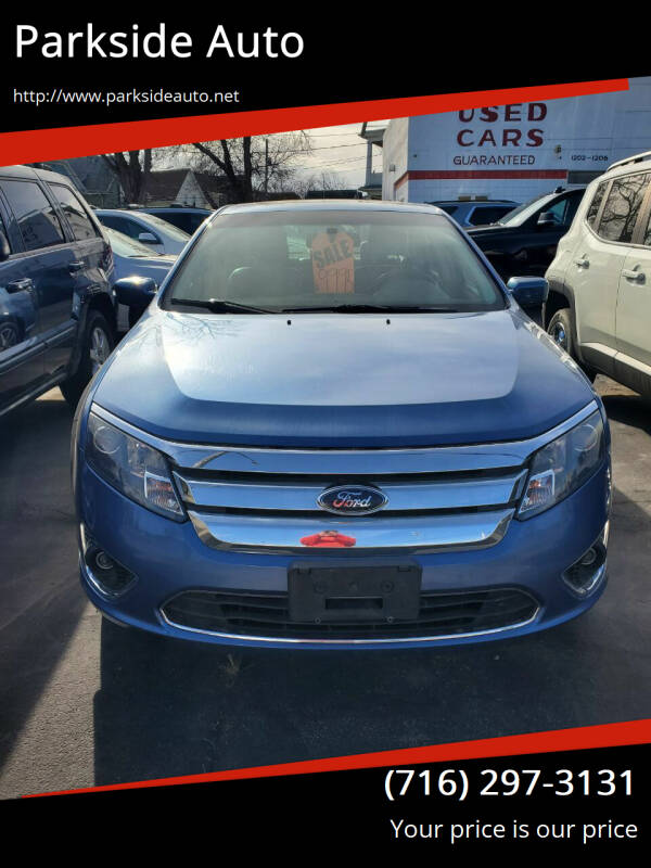 2010 Ford Fusion for sale at Parkside Auto in Niagara Falls NY