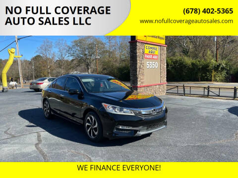 2016 Honda Accord for sale at NO FULL COVERAGE AUTO SALES LLC in Austell GA