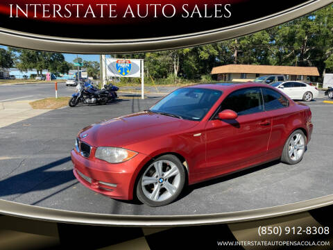 2009 BMW 1 Series for sale at INTERSTATE AUTO SALES in Pensacola FL