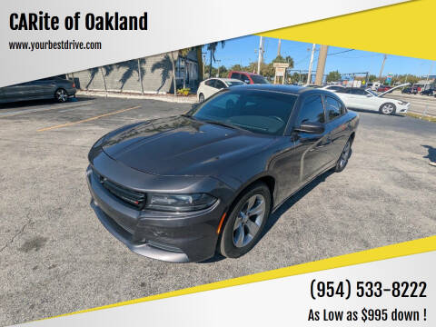 2016 Dodge Charger for sale at CARite of Oakland in Oakland Park FL
