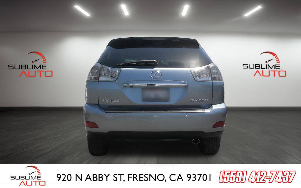 2007 Lexus RX 350 for sale at SUBLIME AUTO in Fresno, CA