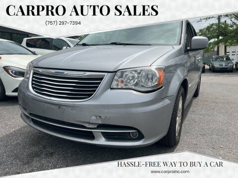 2015 Chrysler Town and Country for sale at Carpro Auto Sales in Chesapeake VA