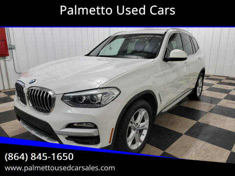 2019 BMW X3 for sale at Palmetto Used Cars in Piedmont SC