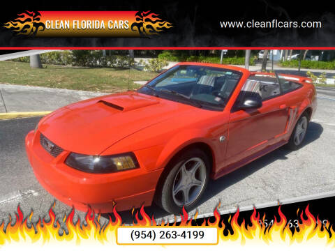 2004 Ford Mustang for sale at Clean Florida Cars in Pompano Beach FL