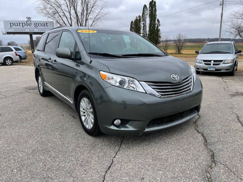 Used 2013 Toyota Sienna XLE with VIN 5TDYK3DC5DS326026 for sale in Zumbrota, Minnesota