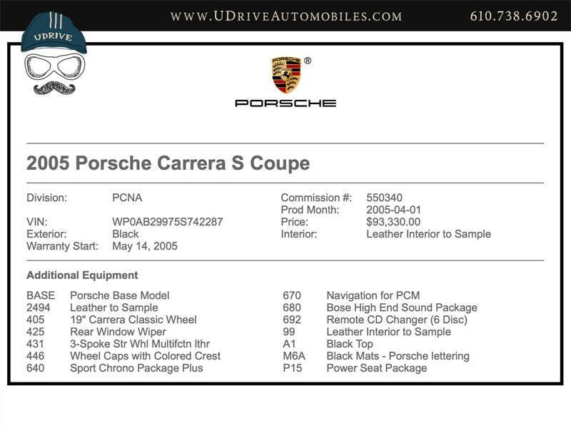 2005 Porsche 911 Carrera S