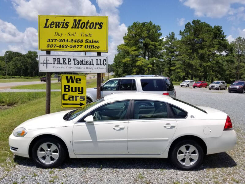 2008 Chevrolet Impala for sale at Lewis Motors LLC in Deridder LA