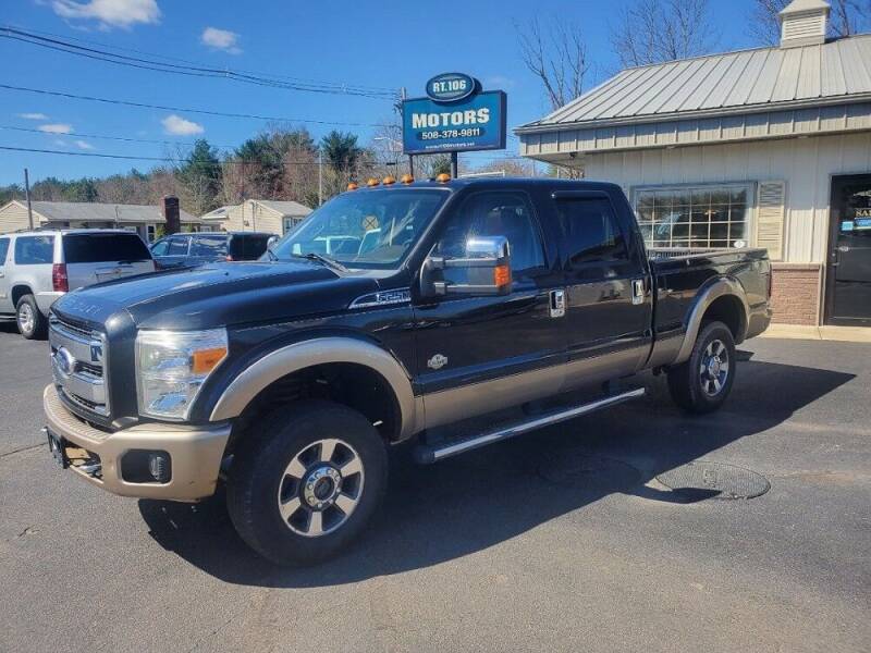 2011 Ford F-250 Super Duty for sale at Route 106 Motors in East Bridgewater MA