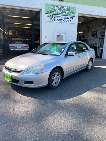 2007 Honda Accord for sale at Pikeside Automotive in Westfield MA