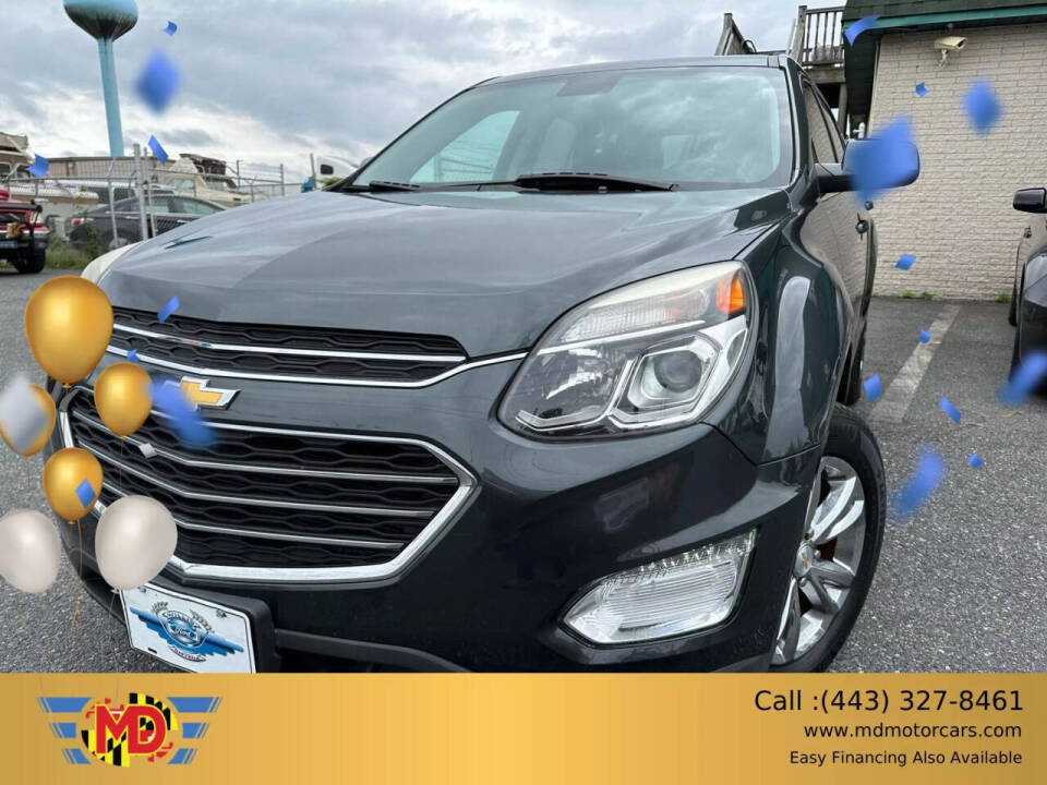 2017 Chevrolet Equinox for sale at MD MOTORCARS in Aberdeen, MD