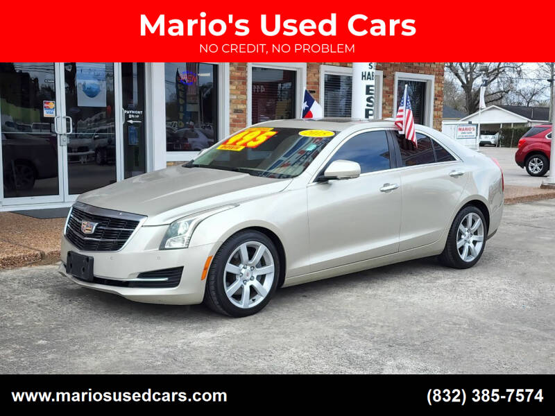 2015 Cadillac ATS for sale at Mario's Used Cars - South Houston Location in South Houston TX