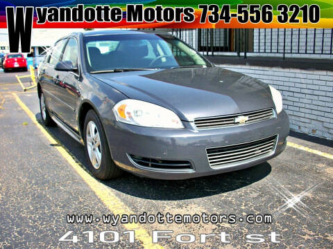 2009 Chevrolet Impala for sale at Wyandotte Motors in Wyandotte MI