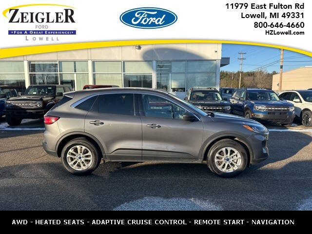 2022 Ford Escape for sale at Zeigler Ford of Plainwell in Plainwell MI