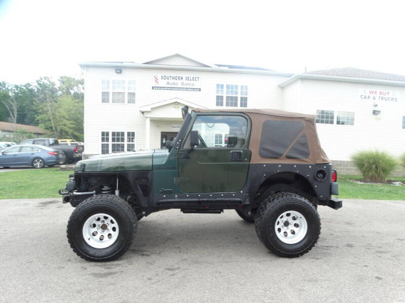 1998 Jeep Wrangler for sale at SOUTHERN SELECT AUTO SALES in Medina OH