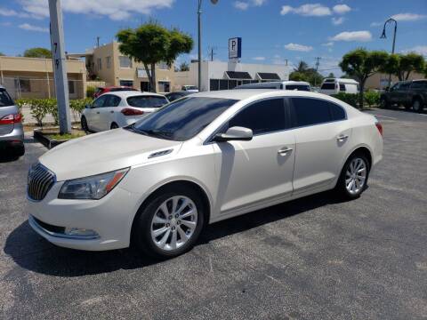 2014 Buick LaCrosse for sale at KK Car Co Inc in Lake Worth FL