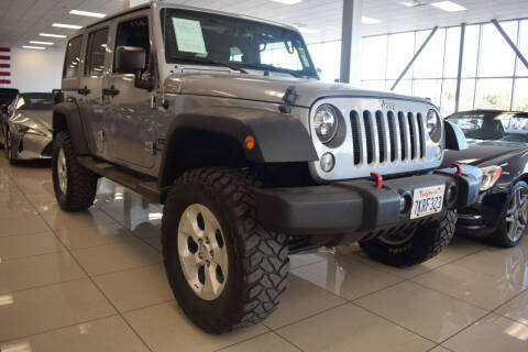 2015 Jeep Wrangler Unlimited for sale at Legend Auto in Sacramento CA