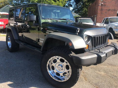 2011 Jeep Wrangler Unlimited for sale at Creekside Automotive in Lexington NC