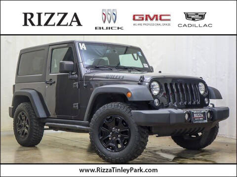 2014 Jeep Wrangler for sale at Rizza Buick GMC Cadillac in Tinley Park IL