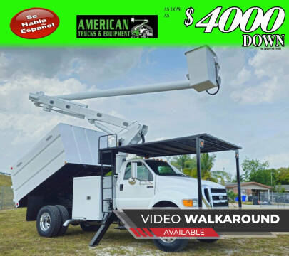 2012 Ford F-750 Super Duty for sale at American Trucks and Equipment in Hollywood FL