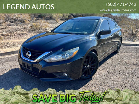 2017 Nissan Altima for sale at LEGEND AUTOS in Phoenix AZ