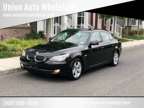 2008 BMW 5 Series for sale at Union Auto Wholesale in Union NJ