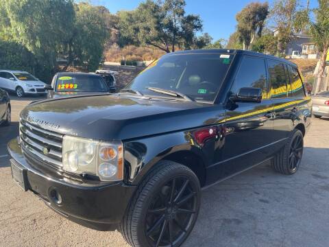 2004 Land Rover Range Rover for sale at 1 NATION AUTO GROUP in Vista CA