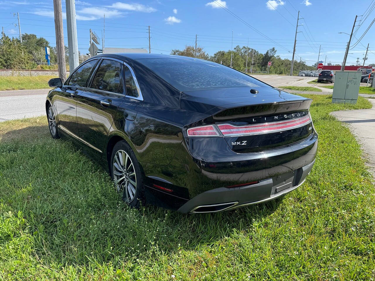 2018 Lincoln MKZ Hybrid for sale at MIA AUTO, LLC in Pinellas Park, FL